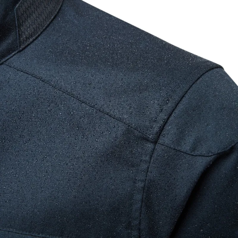 Altura Grid Field Jacket - Navy Blue-6